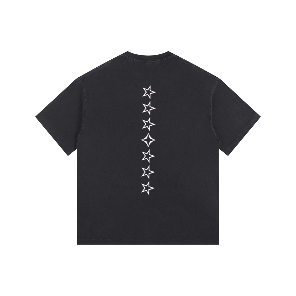 Vintage Washed Oversized Cotton T-Shirt